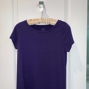 Purple Loft Tee Soft+Flattering